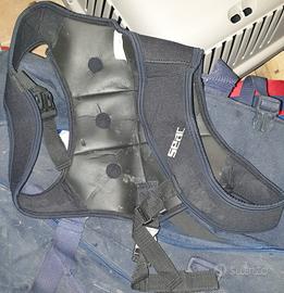 schienale seac gilet per zavorre