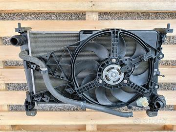 radiatore punto Abarth completo di elettroventola