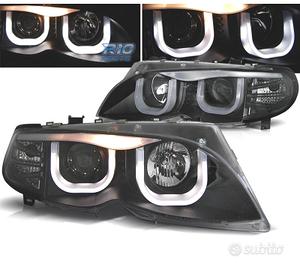 FARI BMW E46 01-05 OCCHI ANGEL TUBE LIGHT LED U FO