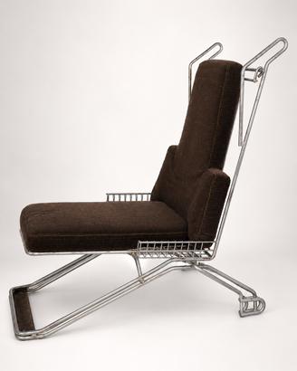 POLTRONA DA CARRELLO DELLA SPESA VINTAGE - DESIGN