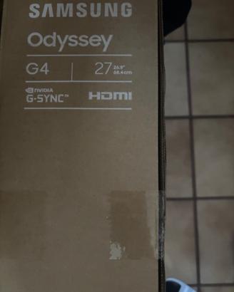 Samsung Odyssey G4 27” Nuovo (fattura e garanzia)