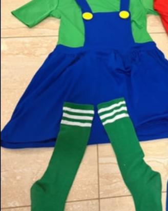 Vestito Luigi super Mario
