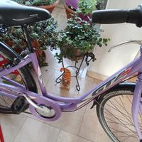 city bike da donna usata in alluminio 