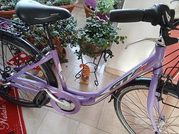 city bike da donna usata in alluminio 