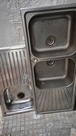 lavandini acciaio cucina 