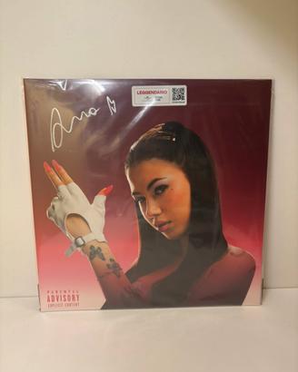 Vinile Rosa Vera Baddie Autografato Anna Pepe