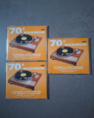CD compilation disco 70s maximum