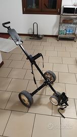 carrello per sacca da golf manuale