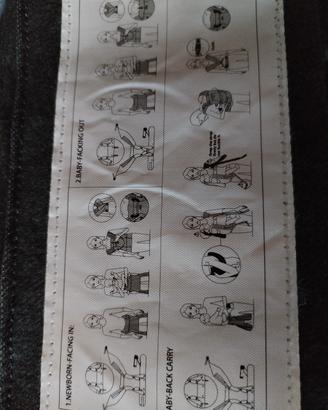 fascia neonati 3 posizioni 