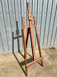 Cavaletto in legno da pittore