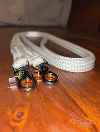 Redini pony in corda nautica piatta 🌈