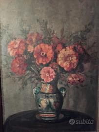 Vaso di fiori  - dipinto ad olio - 50x70 - G.Poggi