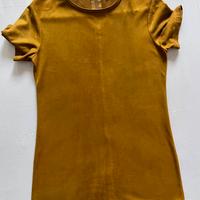 Abito senape Zara Trafaluc in suede