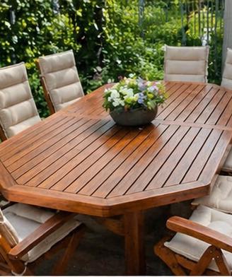 Set giardino Unopiu’ teak completo