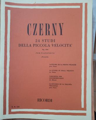 Czerny Piccola Velocità Pianoforte
