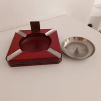 posacenere sigari con tagliasigari ghigliottina 