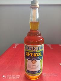 Bottiglia Aperol Barbieri 1 litro Vintage