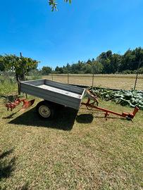 Carretto per motocoltivatore