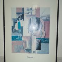Quadro con cornice nera stampa Picasso 