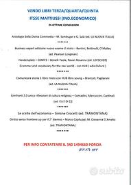 Libri Economia ITSSE mattiussi 3°-4°-5° classe
