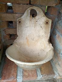  antico vintage lavabo ghisa da esterno