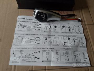 pomello cambio led X5 e53 serie 5E39