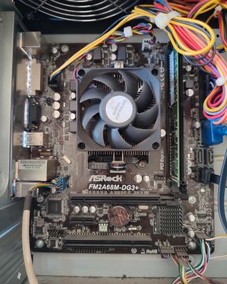 MB ASRock FM2A68M-DG3+ CPU  A40-20 RAM 2GB