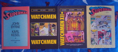 Fumetti Watchmen Superman Corto Maltese