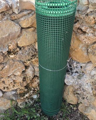 Rete in plastica verde
