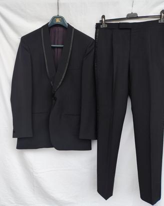Smoking uomo nero fattura sartoriale Taglia 48