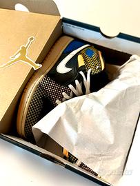 NIKE Air Jordan 1 Mid MMD Game Royal (GS) Tg 36,5