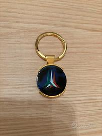 Portachivi frecce trocolori oro