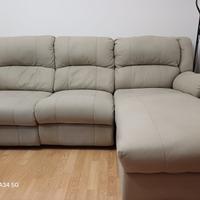 Divano con scislonge sx con posto relax