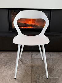 Sedie di design bianche