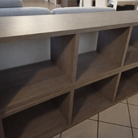 2 Kallax marroni scuro (160x90 cm)