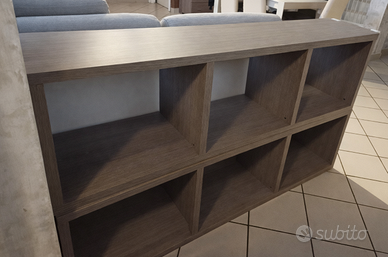 2 Kallax marroni scuro (160x90 cm)