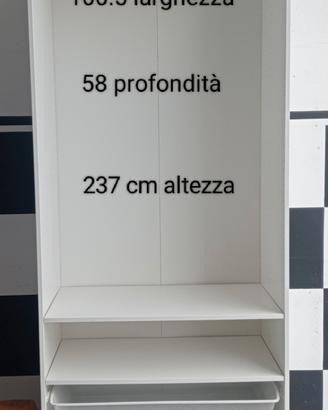 armadio a giorno ikea