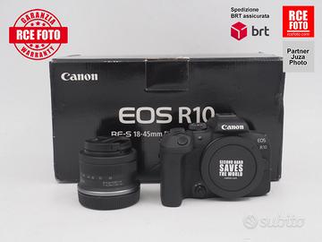 CANON EOS R10 + RF-S 18-45 F4.5-6.3 IS STM