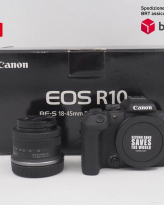 CANON EOS R10 + RF-S 18-45 F4.5-6.3 IS STM