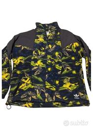 Giacca Pile Adidas Originals Big Trefoil Tie-Dye
