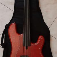 Basso Elettrico Fretless Maruszczyk Modello Jake C