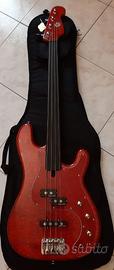 Basso Elettrico Fretless Maruszczyk Modello Jake C