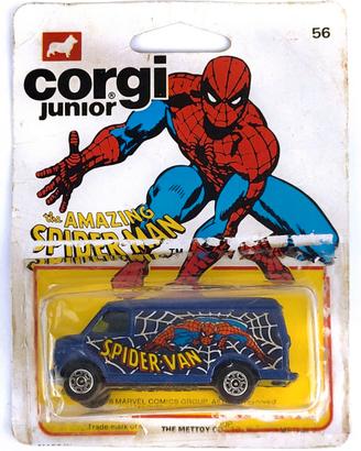 Corgi Junior 56 - Amazing Spiderman Van