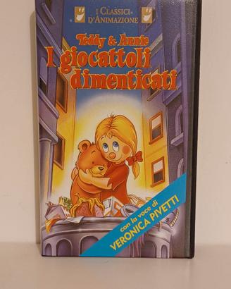 Teddy e Annie i Giocattoli dimenticati. VHS.
