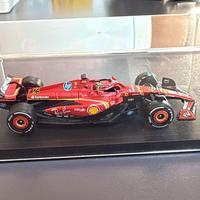 Ferrari SF 24 1:43 Burago C.Leclerc Monza 