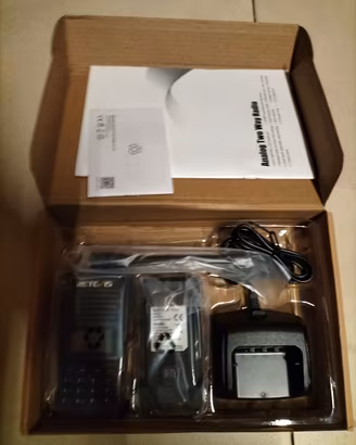 Radio Retevis RT85 Analogico Walkie Talkie UV
