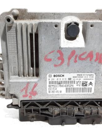 CENTRALINA MOTORE CITROEN C3 Picasso 9805947680 Di