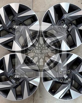 Cerchi 15 bicolore nuova Hyundai i10 Kia Yaris