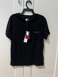 T-shirt nera Tommy Jeans (Hilfiger) nuova