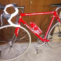 Bici corsa Fausto Coppi Record ora 42 rossa